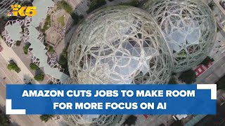 Amazon says recent layoffs were to make room for more focus on generative AI