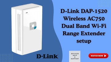 D-Link DAP-1520 AC750 WiFi Extender Web Browser Setup | Step-by-Step Guide