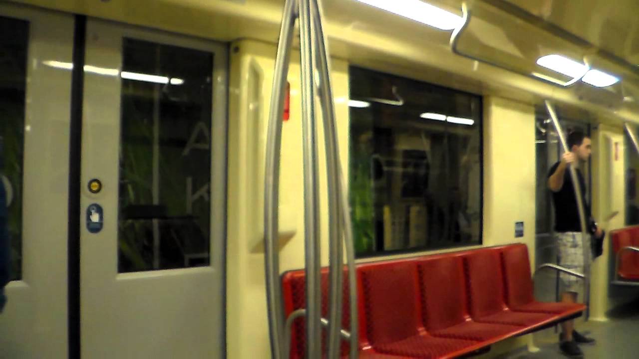 [HD] Budapest metró M2 - Alstom 422