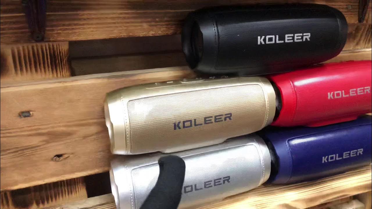 Как разобрать колонку koleer Беспроводная колонка Koleer , разноцветные - YouTube