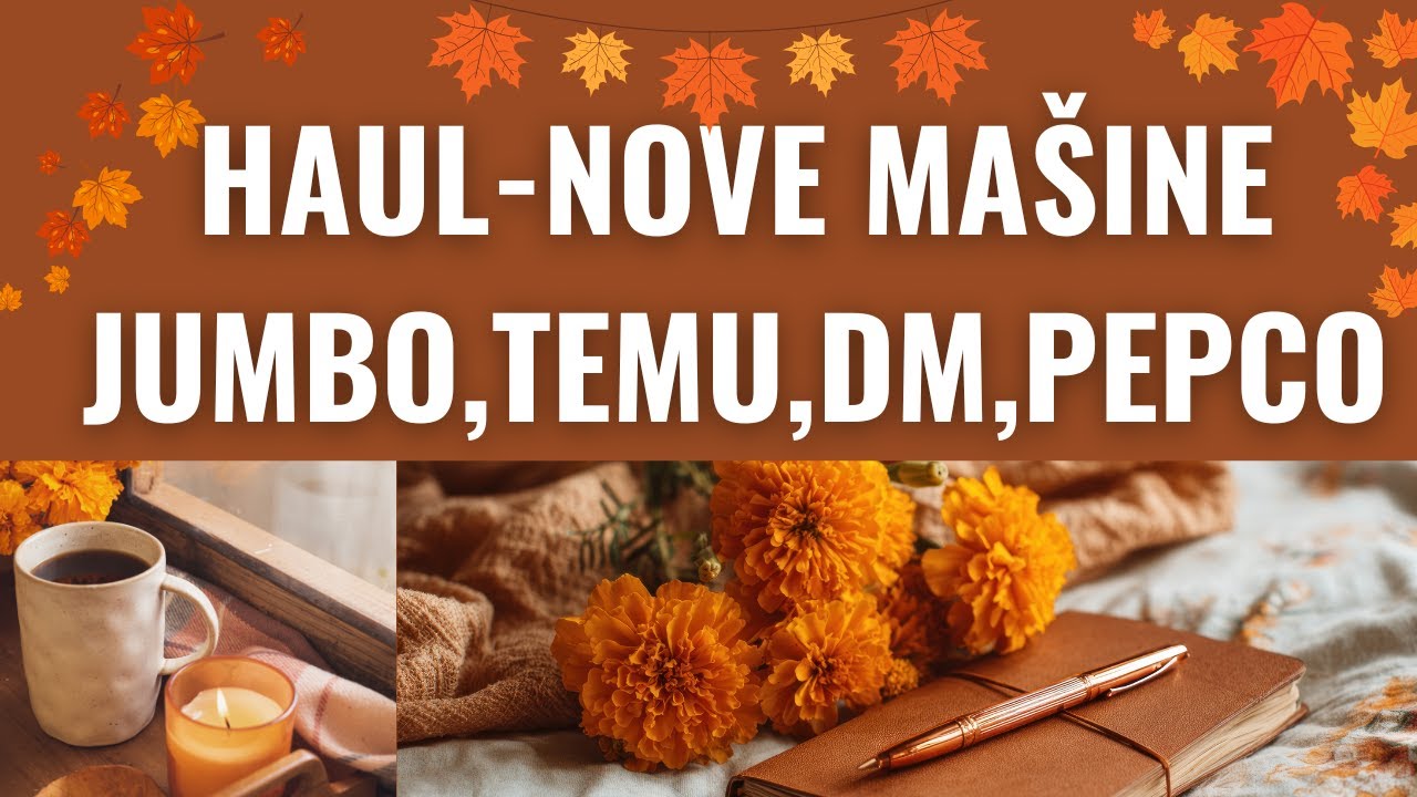 NOVE MAŠINE I VELIKI HAUL︱Jumbo velika kupovina, DM, Temu paket i Pepco, Kupila sam svašta lepo!