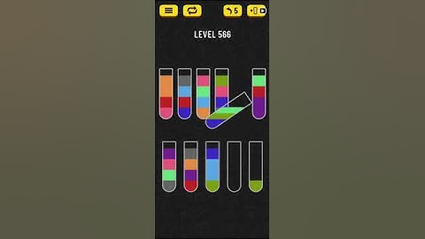 Water Sort Puzzle   level 566 !!! Mobile Cell Phone Game Walkthrough Android / Apple