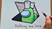 Among Us Impostor Venting How To Draw Among Us Game Characters How To Draw Impostor Youtube