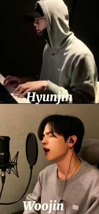 Hyunjin and Woojin cover 12.45 by Etham (Woojin & Stray Kids)