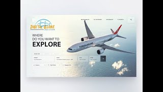 Airline Website Design | Create Your Website