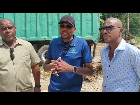 WATCH: Morgan tours flood-impacted areas of St James