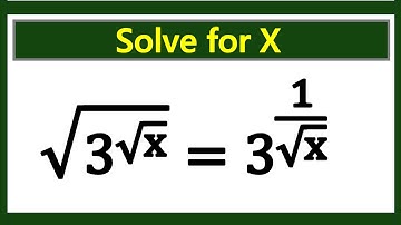 Solving A Nice Radical Math Problem | Find the Value of X
