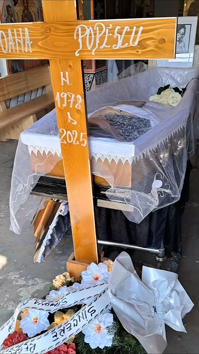 Înmormântare Ioana Popescu 🖤🖤Plecarea ta din această lume mi-a frânt ❤️