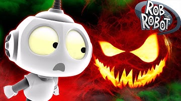 Monster on the Loose! | Rob The Robot | Preschool Learning