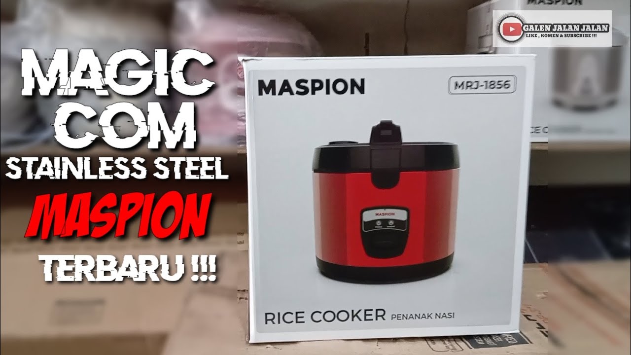 Maspion Magic Roster MAGIC COM STAINLESS MASPION TERBARU ‼️ - YouTube