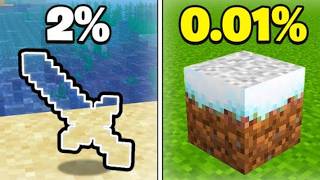 Minecraft'taki En Nadir 10 Şey!