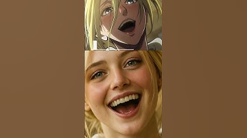 All Attack on Titan characters A in Real Life Ai| #attackontitan  #aot  #anime  #ai