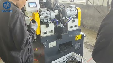 [SteviS cutting machine] Steel round pipe CNC circular saw cutting and chamfering production line
