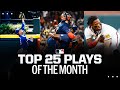 Top 25 Plays of the Month! (Feat. Ronald Acuña Jr. making history, a no-hitter and more!)