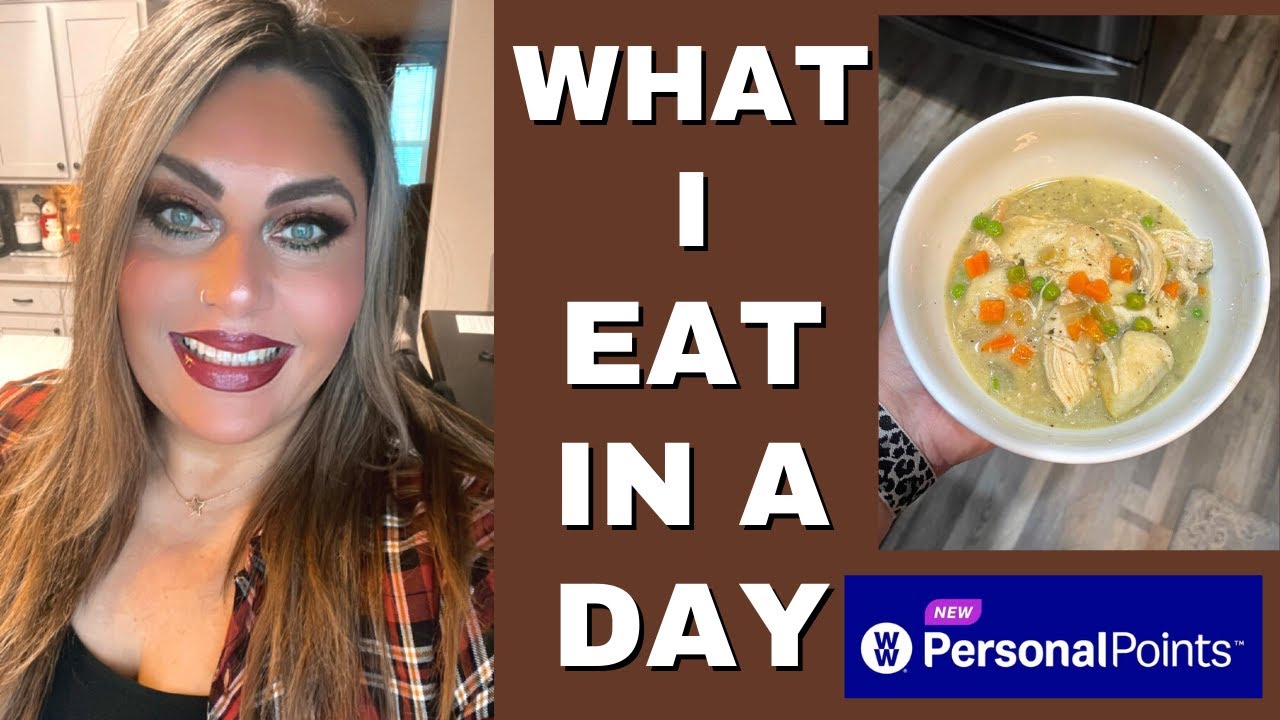 WHAT I EAT IN A DAY ON WW TO LOSE WEIGHT - CROCKPOT CHICKEN & DUMPLINGS - HEALTHY FOOD & HAULS!