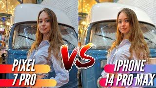 В ШОКЕ ОТ РЕЗУЛЬТАТОВ. PIXEL 7 PRO vs IPHONE 14 PRO MAX🔻 ФОТО СРАВНЕНИЕ 🔻 ЧАСТЬ 1