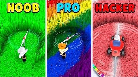 NOOB vs PRO Vs HACKER - Mow My Lawn_Mow my lawn walkthrough gameplay_Finix plays As 💯