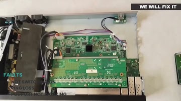 Cisco Switch (Model no: SG350-28P) "MASTERING PRECISION: ARTISAN COMPONENT-LEVEL REPAIR"