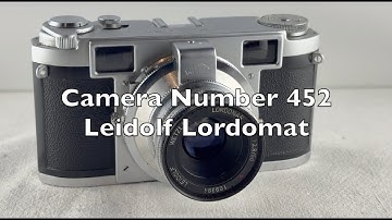 Camera Number 452 Leidolf Lordomat