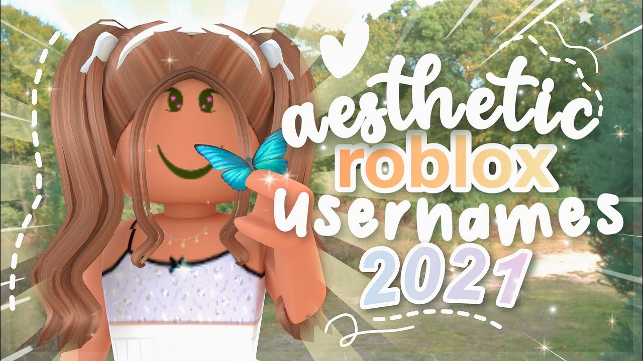 Aesthetic Roblox Usernames + fillers & tips 2021 | axia - YouTube