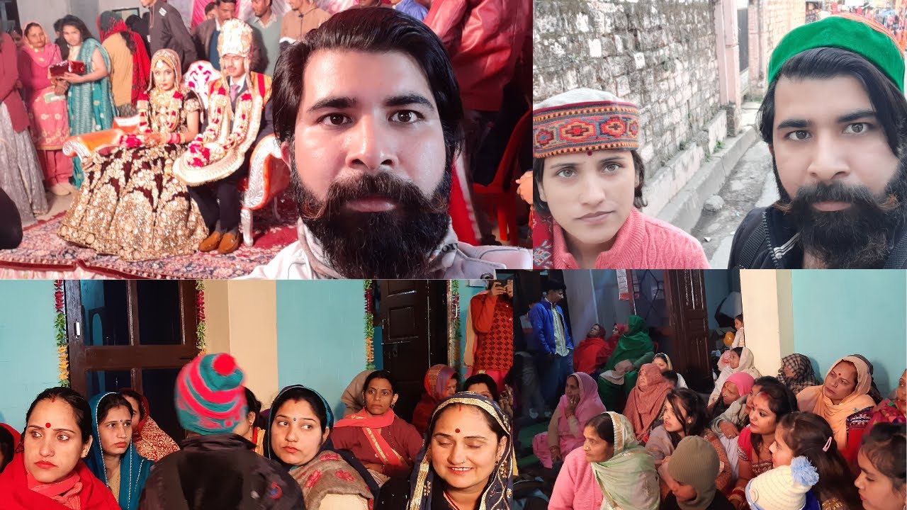 MONIKA MARRIAGE IN HOMETOWN II HAMIRPUR HP II CHILL WINTER RAINY 