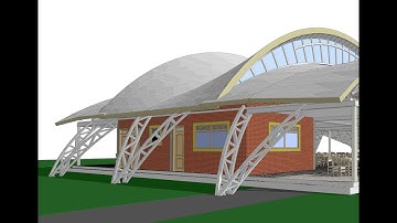 Creating a complex truss  in  4 steps in Archicad 25