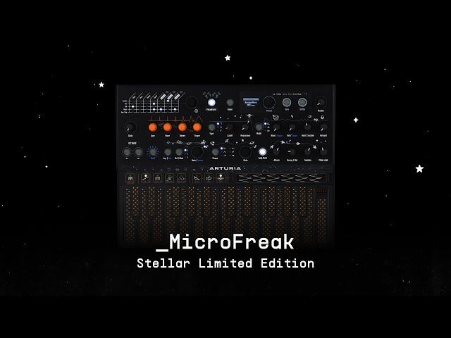Аналоговый синтезатор Arturia MicroFreak Stellar Limited Edition