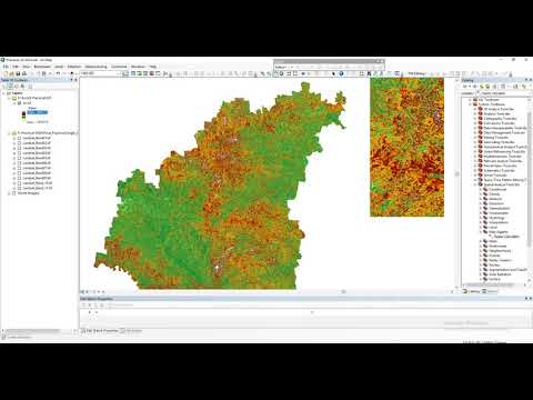 How to Create Enhance Vegetation Index in ArcGIS || How to Create EVI ||  What is EVI Indices