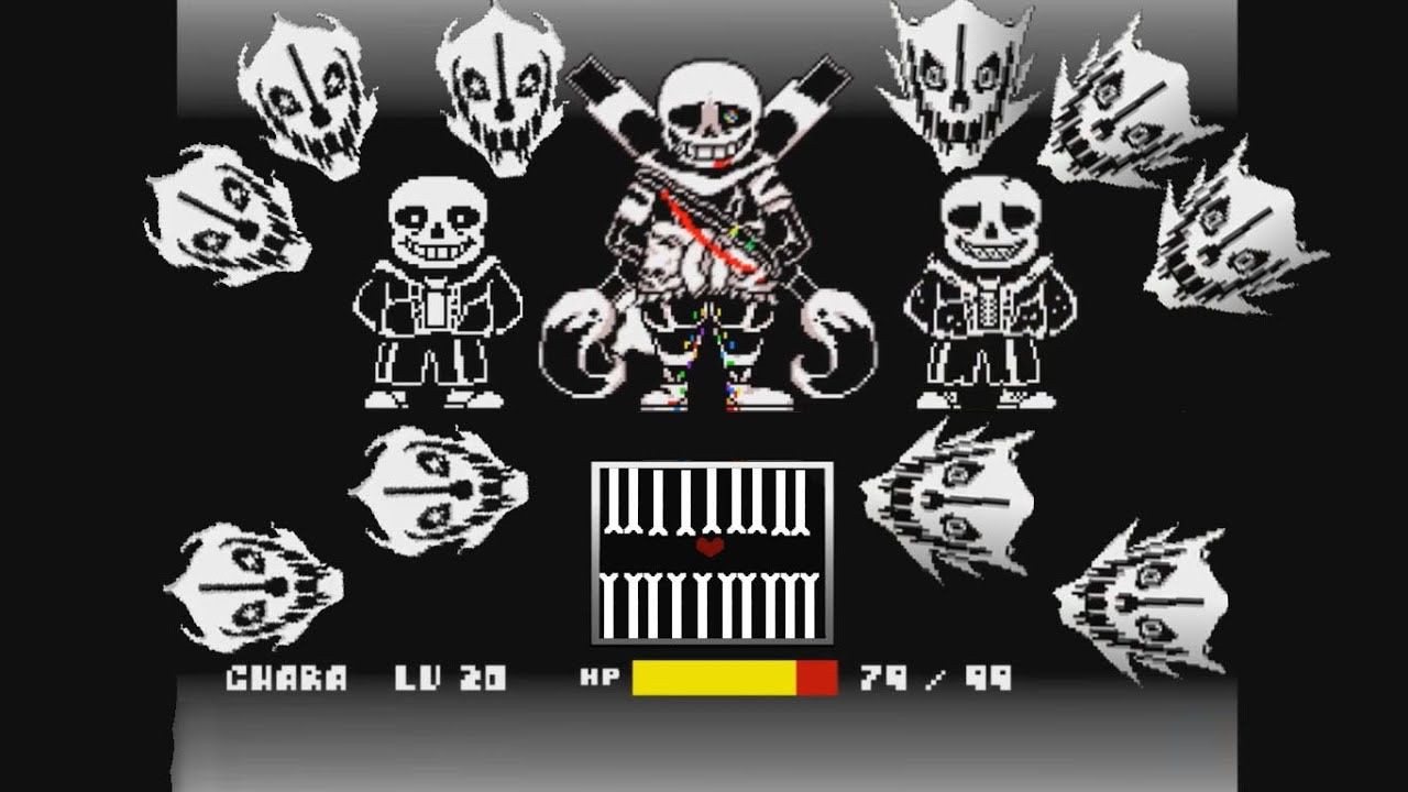 Undertale Ink Sans Phase 3 SHANGHAIVANIA But Without Delay