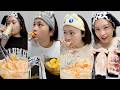 【モッパンASMR】サーモンサラダシリーズ&子持ちボイルイカまとめ