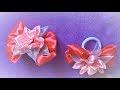 Мастер класс из атласных лент БАНТИК / Bow satin ribbons