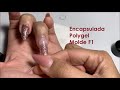 Encapsulada com Polygel molde F1 e película / Miss Lú Nails