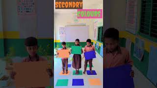 Secondary Colours Activity #school #trending #education #kidseducatio #youtubeshorts #kids #viral