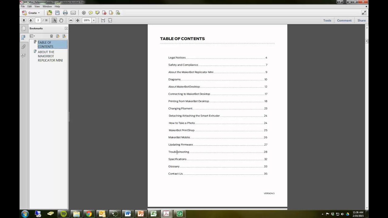 Close Reading of Technical Manual