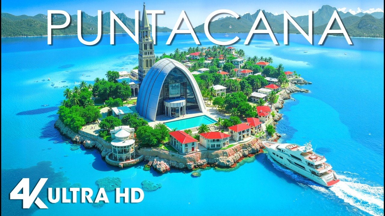 PUNTA CANA DOMINICAN REPUBLIC 4K ULTRA HD | Caribbean Tropical Paradise & Deep House Travel