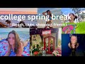 SPRING BREAK VLOG 2022 || friends + clubs + beach + etc.