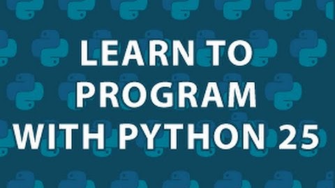 Learn to Program 25 Python Paint App