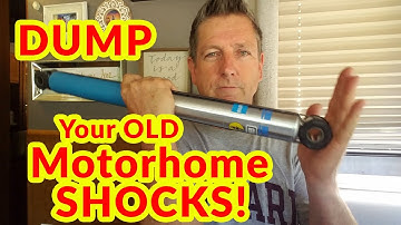 Ford F53 Motorhome Front Shock Replacement in 4 Hours or LESS Using Basic Tools