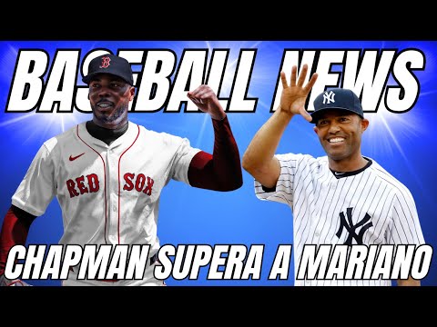 AROLDIS CHAPMAN FIRMA CON BOSTON RED SOX Y SUPERA A MARIANO RIVERA