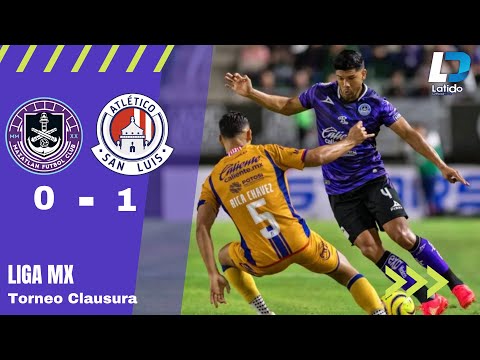 GRAN TRIUNFO DE ATLÉTICO SAN LUIS SOBRE MAZATLÁN EN EL DEBUT 🔴 LIGA MX - TORNEO CLAUSURA ⚽