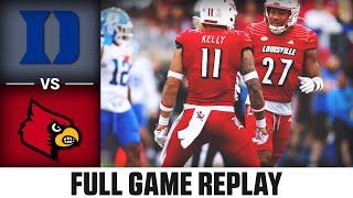 Duke vs. Louisville Full Game Replay | 2023 ACC Football