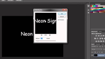 How to Add a Neon Light Using Photoshop CS6 : Photoshop CS6 & Elements