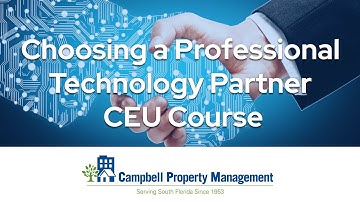 Choosing a Professional Technology Partner with Campbell Property Management & Hotwire