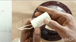 Electric Ceiling fan battery connection how to make electric #electrical