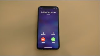 Apple Iphone X Incoming Call In 2023