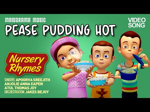 Pease Pudding Hot | English Nursery Rhymes Video | Jakes Bejoy | Children Rhymes