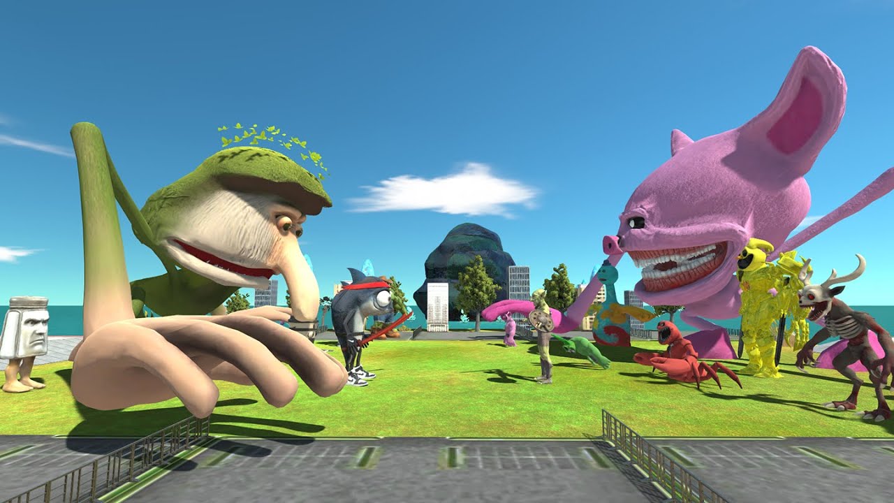 Brainrot Showdown: Brr Brr Patapim Tapes VS Pig Tapes – Animal Revolt Battle Simulator