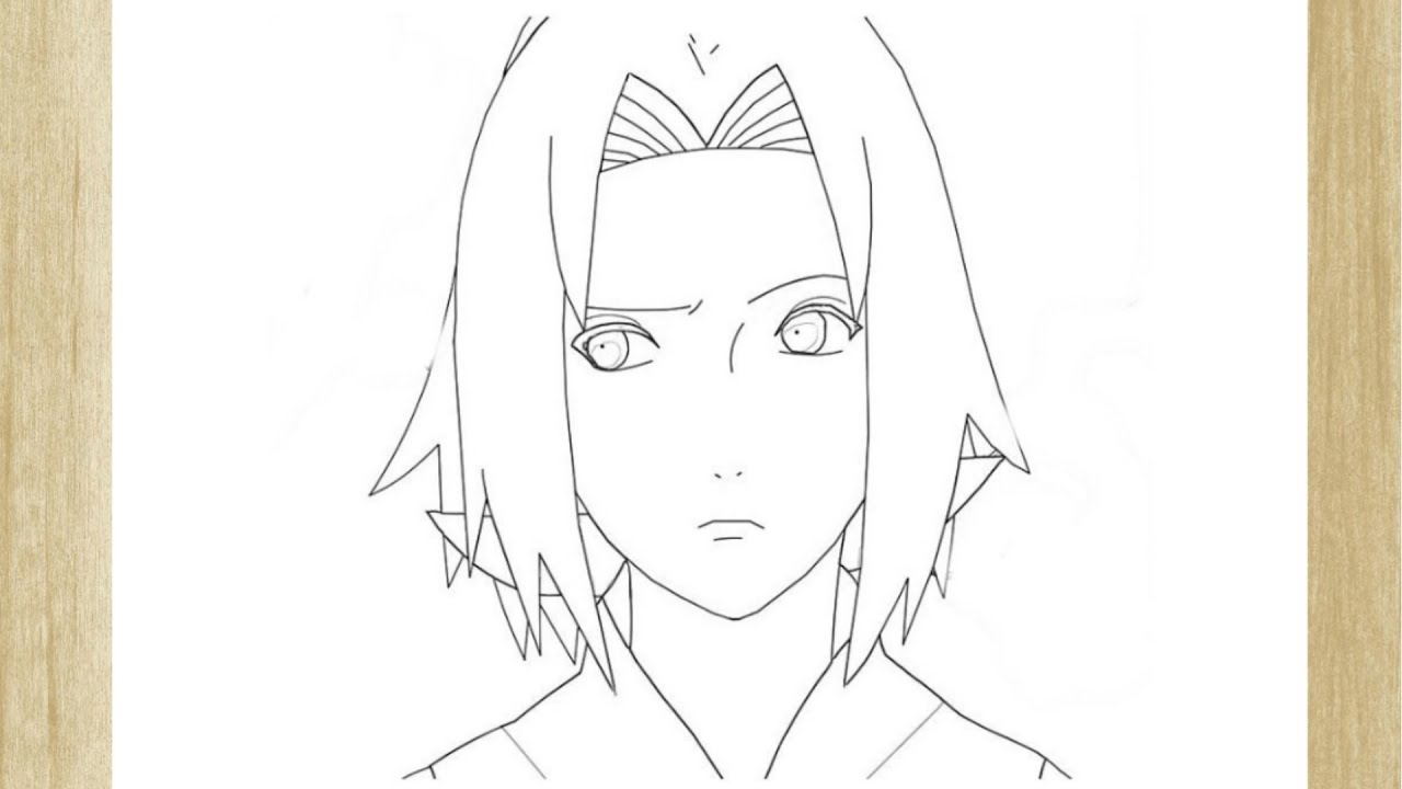 como desenhar a Sakura Haruno do anime naruto passo a passo #comodesen