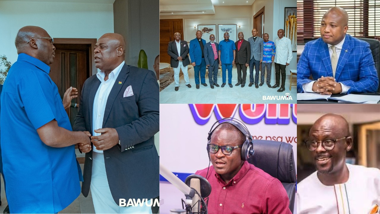 Koku Anyidoho stuns NDC cadres by storming Dr. Bawumia's residence with ..... Ay3d3