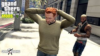 Cara memasang Arrest Peds V (Manset mekanisme polisi) (2020) GTA 5 MODS